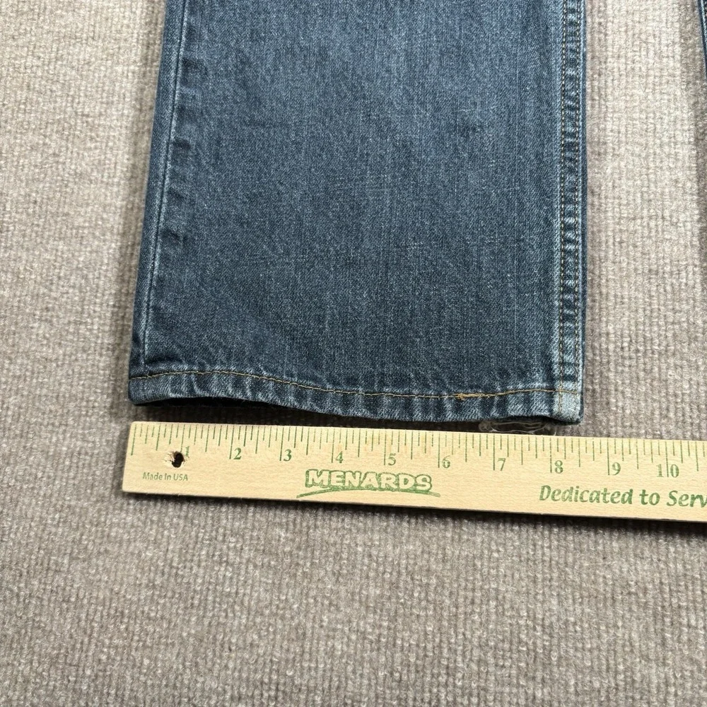 Levis 514 Jeans‎ Mens 38x32 Straight Fit Medium Wash Blue Denim Cotton